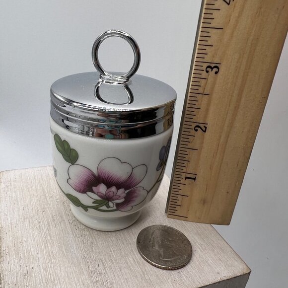 Royal Worcester Egg Coddler Ceramic Astley Pattern - Picture 6 of 7